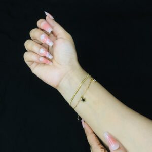 Home stainless steel chain bracelets for women